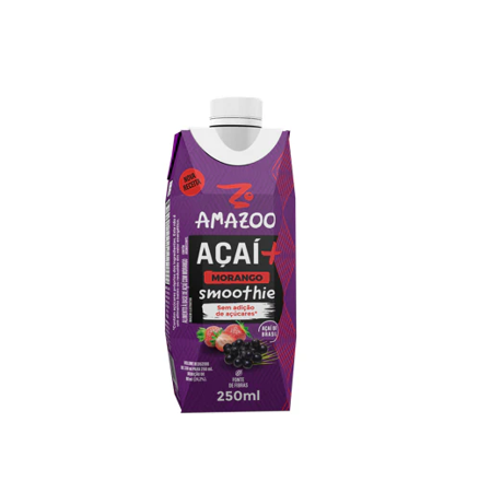 Amazoo ACAI Smoothie Strawberry 250ml
