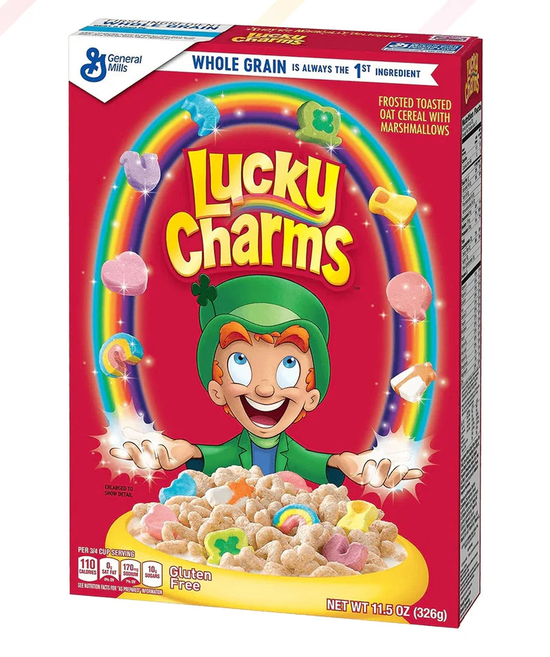 Lucky Charms original with 3 New Unicorns Cereal 297g