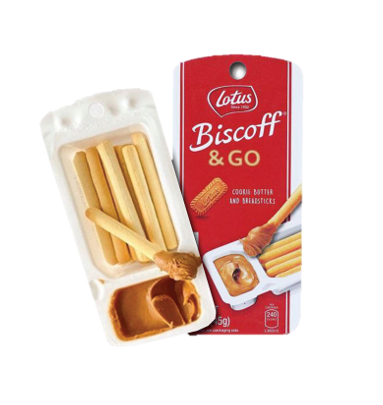 Lotus Biscoff & Go (Biscoff Spread & Breadsticks) 45g