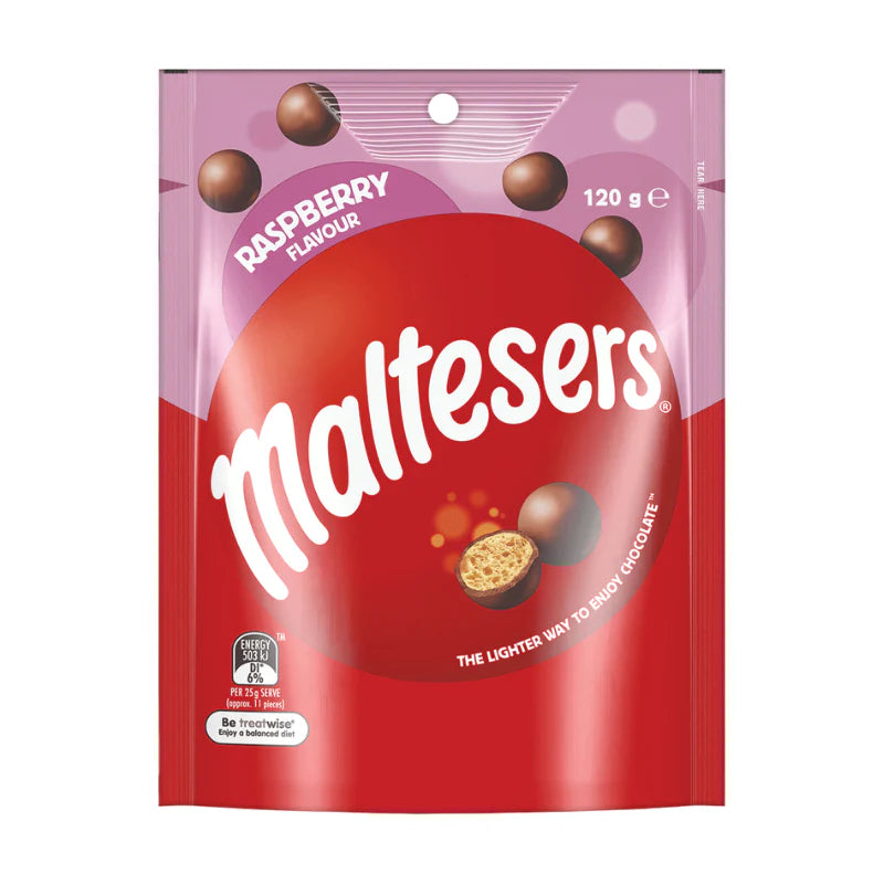 Maltesers Raspberry Flavour 120gr