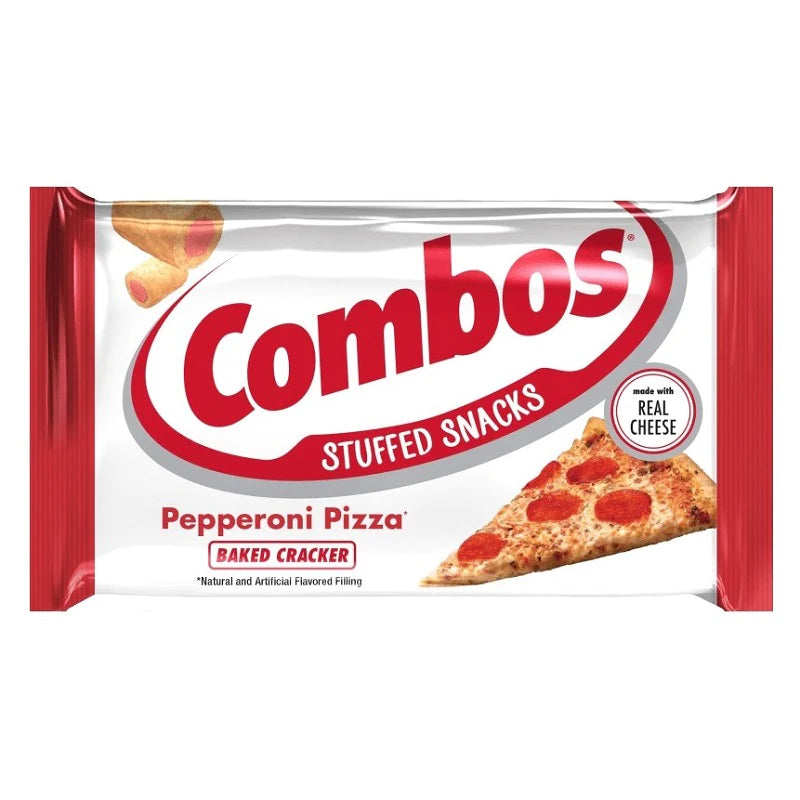 Combos Pepperoni Pizza Stuffed Snacks 48.2g