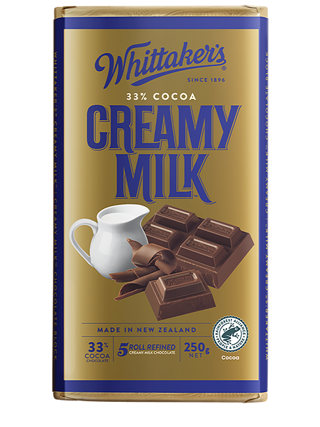 Whittaker's Creamy Milk Chocolate 250g