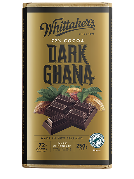 
            
                Load image into Gallery viewer, Whittaker&amp;#39;s Dark GHANA Dark Chocolate 250g
            
        