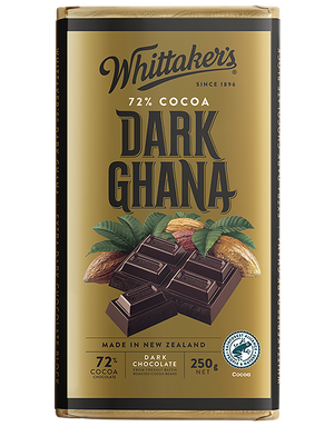 Whittaker's Dark GHANA Dark Chocolate 250g