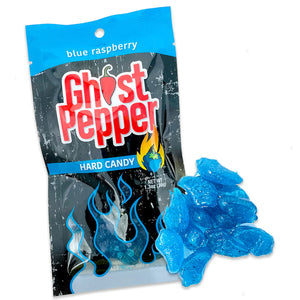 Ghost Pepper Blue Raspberry Hard Candy 36 g