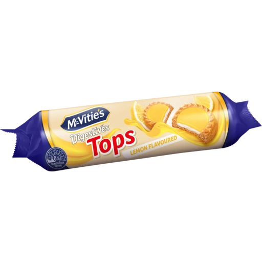 McVities Digestives LemTops Lemon Flavoured 100gr