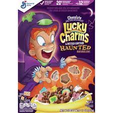 Lucky Charms Chocolate HAUNTED Cereal 311g LIMITED EDITION