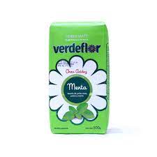 YERBA MATE VERDEFLOR CHAU ACIDEZ  MENTA 500G