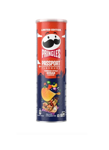 Pringles Passport Turkish Style Kebab Flavour 165g