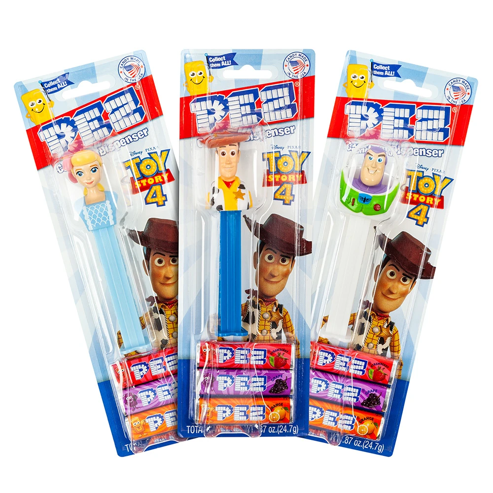 PEZ TOY STORY 4 CANDY & Dispenser 24.7G