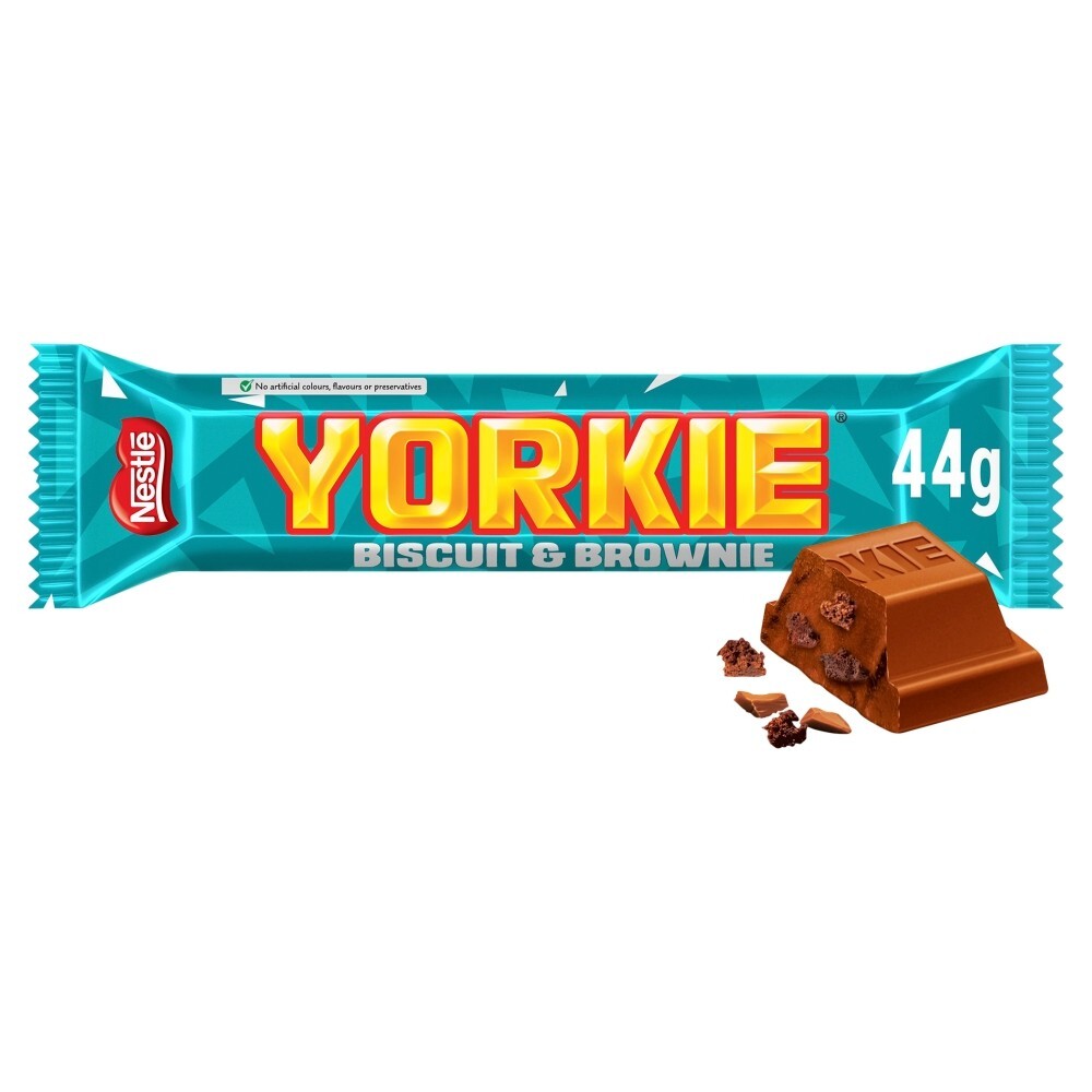 Yorkie Biscuit & Brownie Chocolate Bar UK 44g