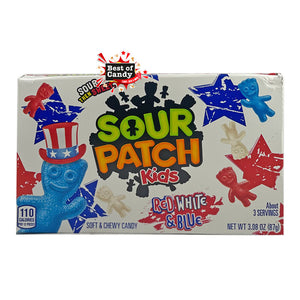 SOUR PATCH KIDS RED WHITE & BLUE SOFT & CHEWY CANDY 87G