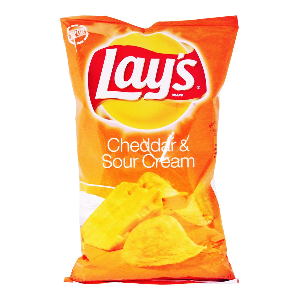 Lay's Cheddar & Sour Cream Flavour Chips 184.2g