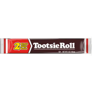 
            
                Load image into Gallery viewer, TOOTSIE ROLL Chewy Chocolate Taffy  2 KING SIZE ROLLS 142G
            
        