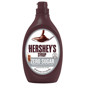 Hershey's SYRUP ZERO SUGAR CHOCOLATE Flavour sauce 496g
