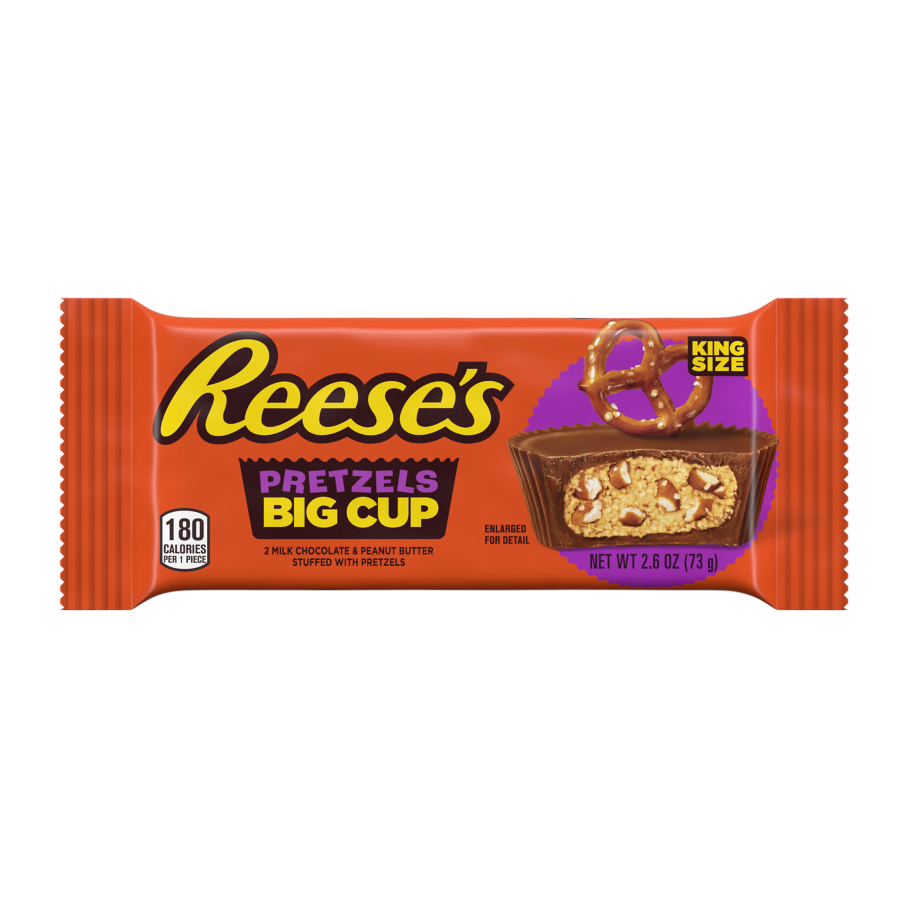 
            
                Load image into Gallery viewer, Reese&amp;#39;s Big Cup with Pretzels King Size 73g
            
        