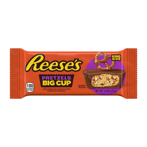 
            
                Load image into Gallery viewer, Reese&amp;#39;s Big Cup with Pretzels King Size 73g
            
        