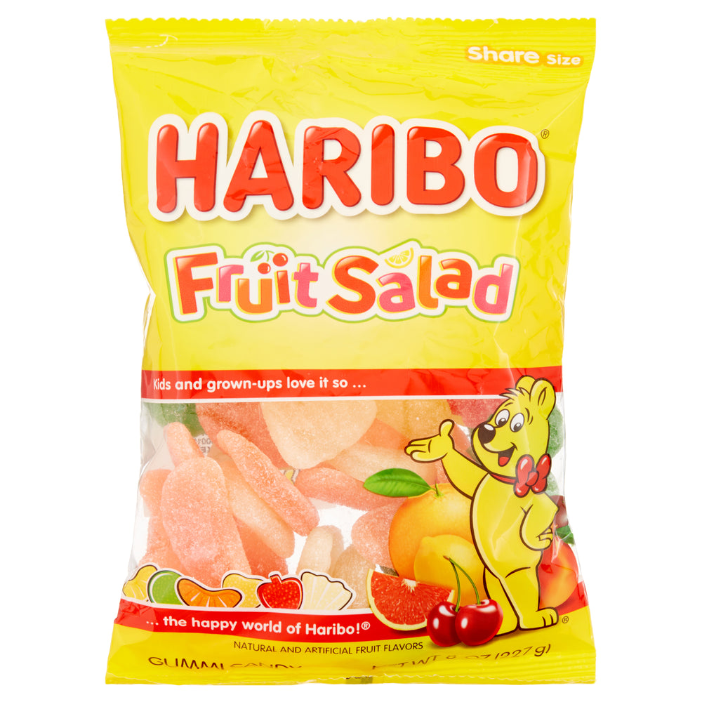 HARIBO FRUIT SALAD GUMMI CANDY 142G