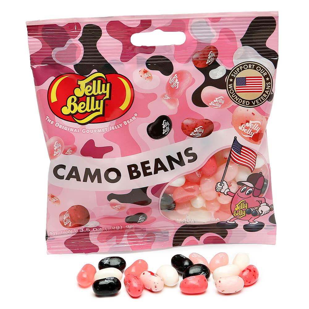 Jelly Belly CAMO BEANS JELLY BEAN 99G ( PINK)