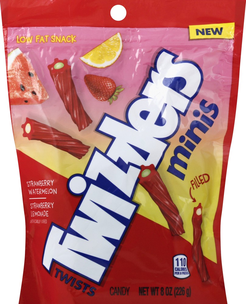 TWIZZLERS minis filled candy twists 226g