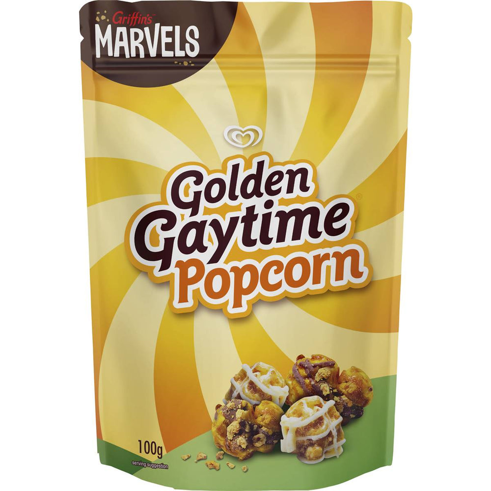Griffin's Marvels Golden GAYTIME Popcorn  100g