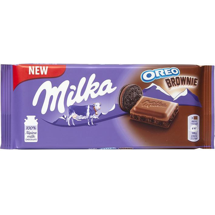 
            
                Load image into Gallery viewer, Milka Oreo BROWNIE Chocolate 100g
            
        