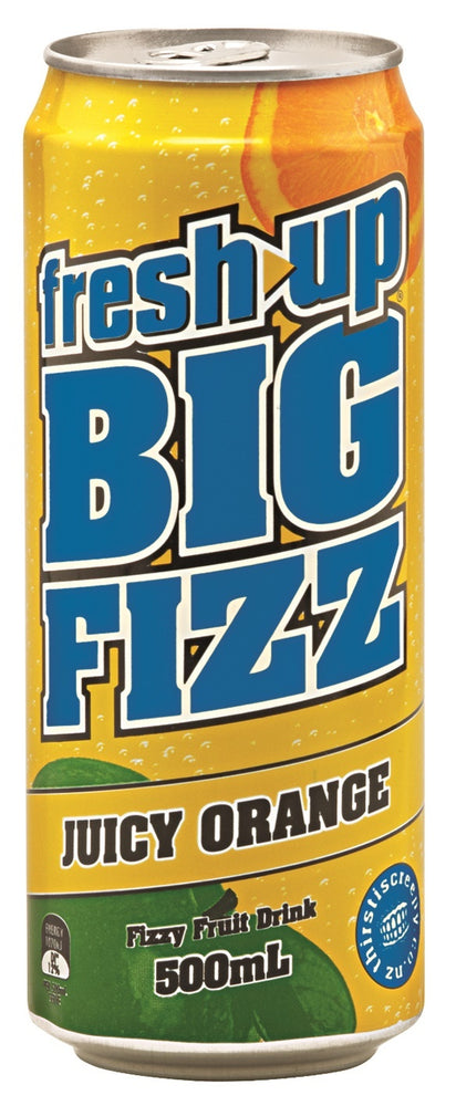 FRESH UP BIG FIZZ JUICY ORANGE 500 ML