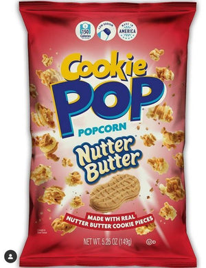 COOKIE CANDY POP POPCORN Nutter Butter 149G