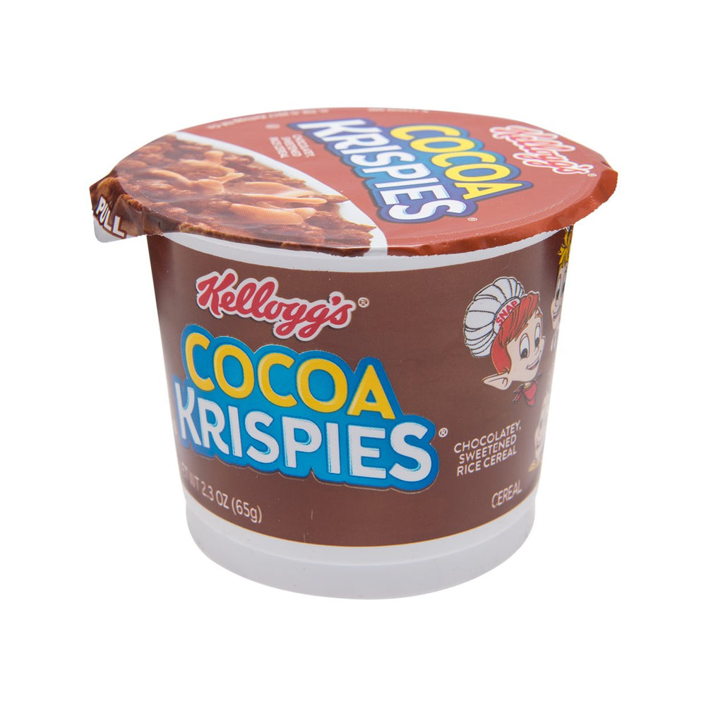 KELLOGG'S COCOA KRISPIES CUP CEREAL 65G