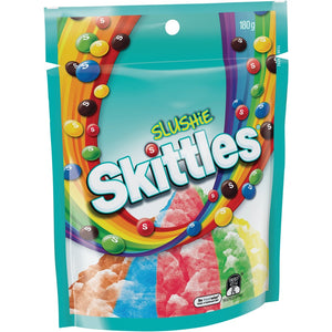 SKITTLES Slushie Bite Size Chewy Lollies Bag 180g