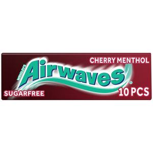 Wrigley’s Airwaves Cherry Menthol Flavour Sugarfree Chewing Gum 14g