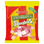 SWIZZELS DRUMSTICK SQUASHIES ORIGINAL RASPBERRY & MILK 160G