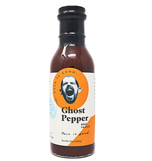 
            
                Load image into Gallery viewer, Pain Is Good Ghost Pepper BBQ Sauce 425g
            
        