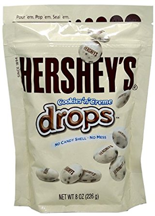 Hershey's Drops Cookies N Cream 215g