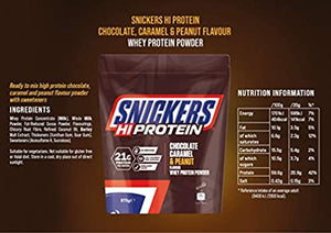 SNICKERS HI PROTEIN Chocolate Caramel & Peanut Powder 875g