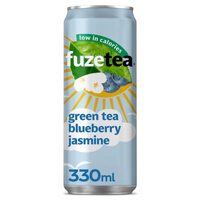 
            
                Load image into Gallery viewer, Fuze Tea GREEN TEA BLUEBERRY JASMINE 330ML From EUROPE
            
        