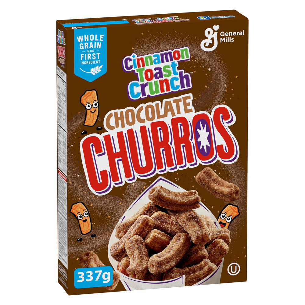 Cinnamon Toast Crunch Chocolate Churros Cereal 337g