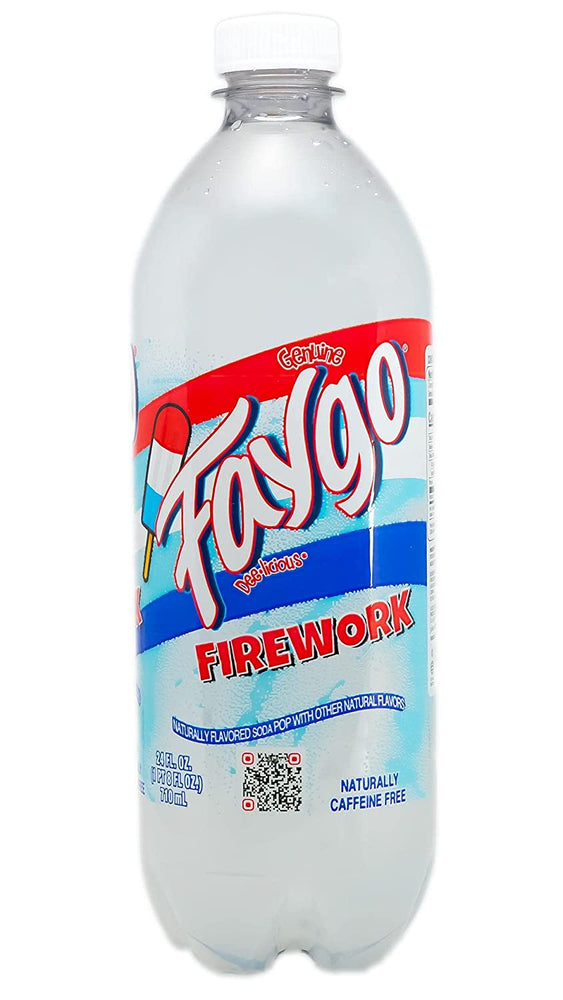 FAYGO Firework Fruit Punch Creme Soda Blue Raspberry 680ml