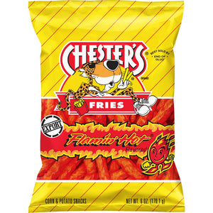 Chester's Fries Flamin Hot Flavour Chips 171.1g