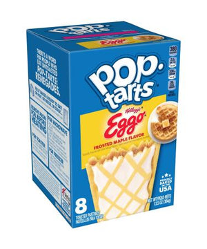 Pop Tarts Kellogg's Eggo Frosted Maple Flavour 384g