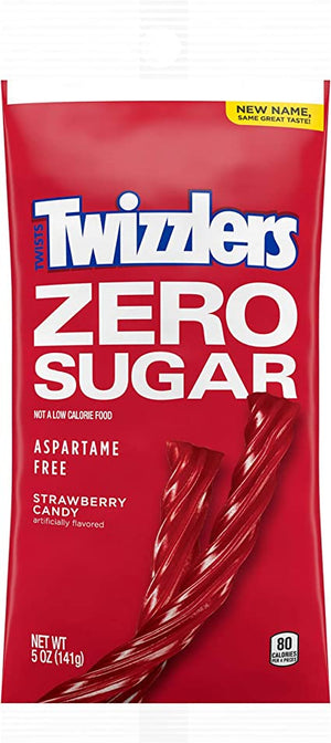
            
                Load image into Gallery viewer, TWIZZLERS STRAWBERRY ZERO SUGAR CANDY141G
            
        