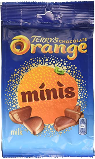 
            
                Load image into Gallery viewer, Terry&amp;#39;s Chocolate Orange minis Milk  125g
            
        