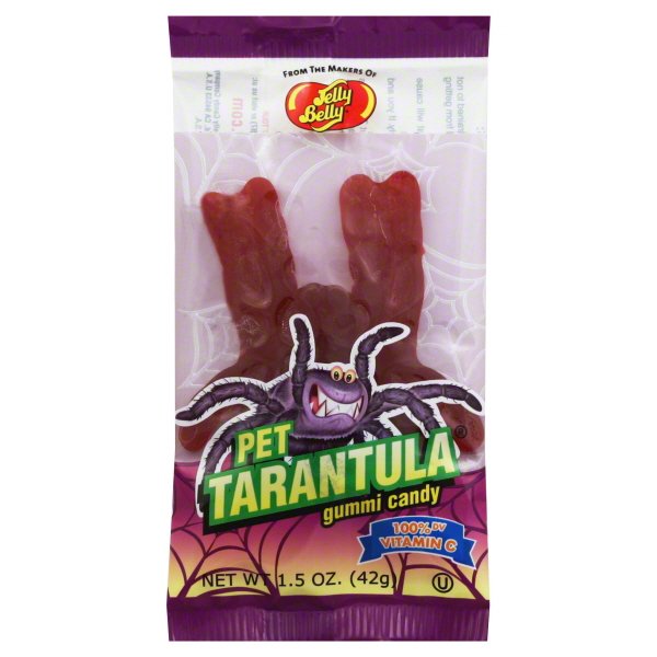 Jelly Belly PET TARANTULA FRUIT FLAVORED GUMMI CANDY 42G