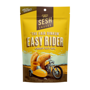 Sesh Snacks Easy Rider Cheesy Nut Mix 130g