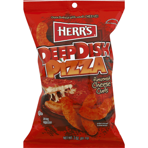 Herr's DeepDish Pizza Cheese Curls 198g
