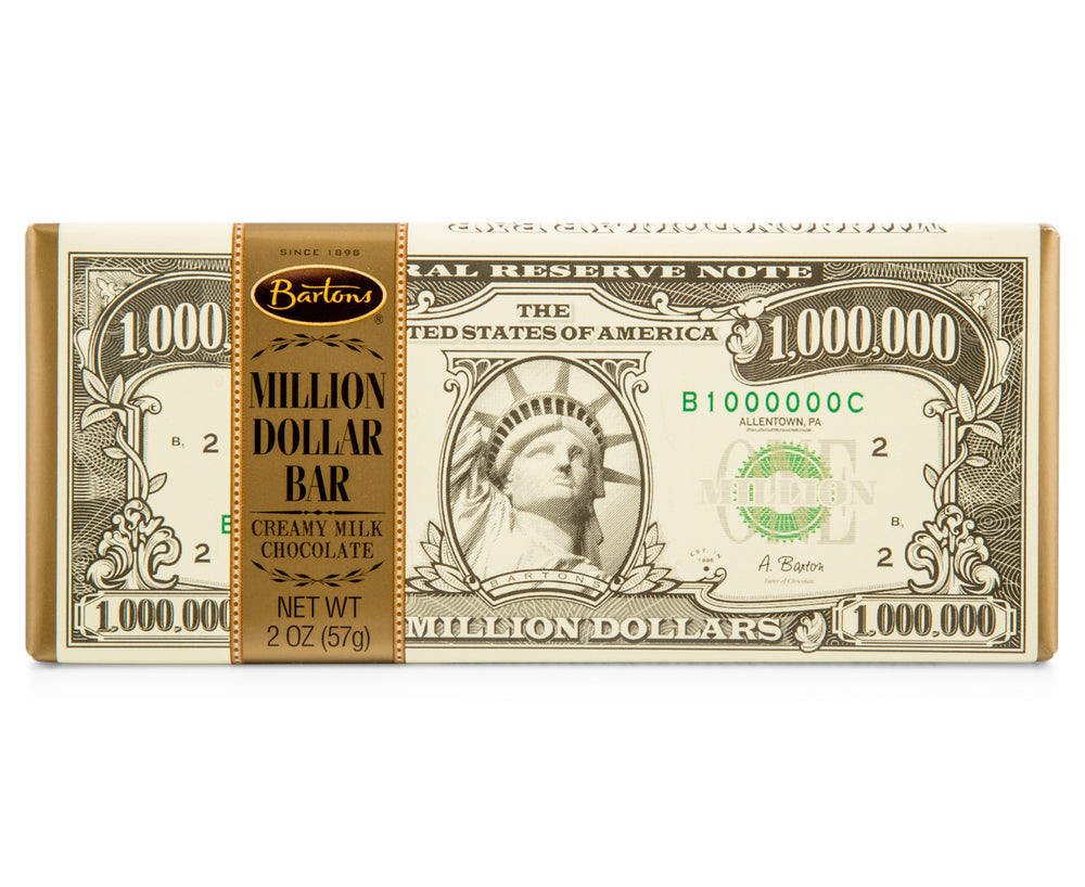 BARTONS MILLION DOLLAR BAR MILK CHOCOLATE 57G