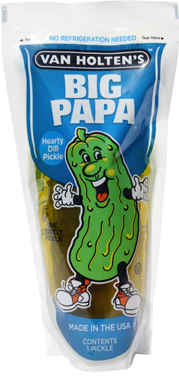 Van Holten's Big Papa Pickle in a Pouch 290g