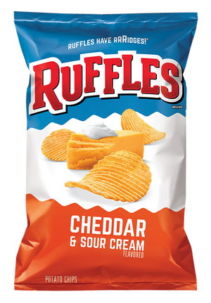 
            
                Load image into Gallery viewer, Ruffles Cheddar &amp;amp; Sour Cream 184.2g
            
        