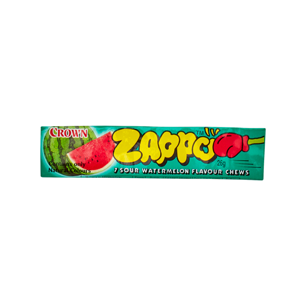 
            
                Load image into Gallery viewer, ZAPPO Sour Watermelon Chews 26g
            
        
