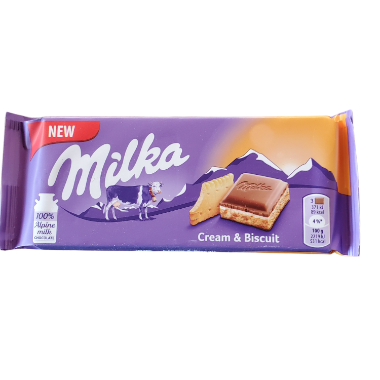 Milka Choco biscuit Chocolate 100g
